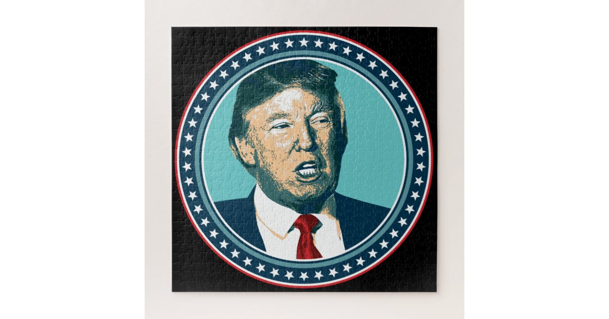 President Trump Jigsaw Puzzle | Zazzle