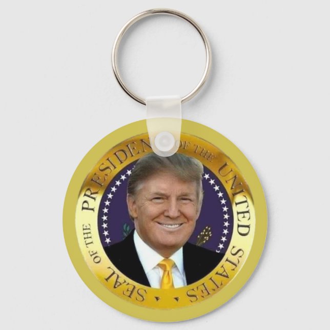 PRESIDENT TRUMP KEYCHAIN (Front)