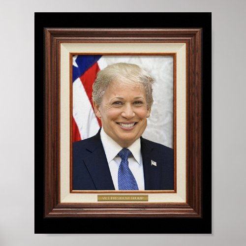 President Trump Meme Biden Donald Trump Vice Pres  Poster