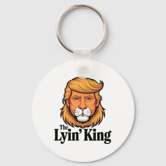 President Trump Mocking The Lyin' King Keychain