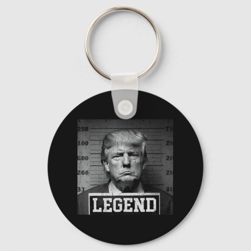 President Trump Mug Shot  Keychain