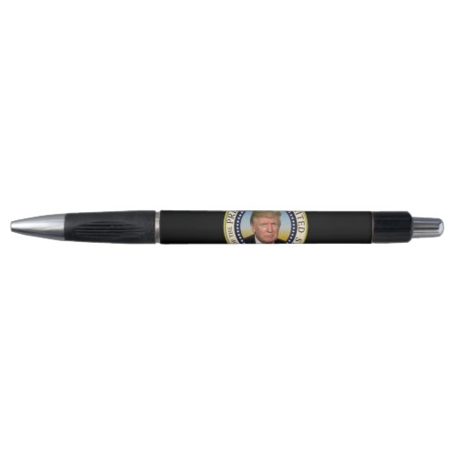 President Trump Photo Presidential Seal Pen