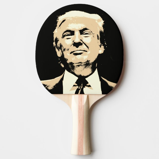 PRESIDENT TRUMP PING PONG PADDLES (Front)