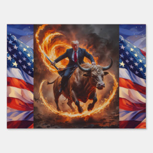 President Trump Support Yard Sign