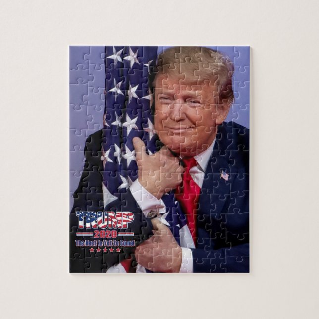 President Trump - The Best is Yet to Come Jigsaw Puzzle (Vertical)