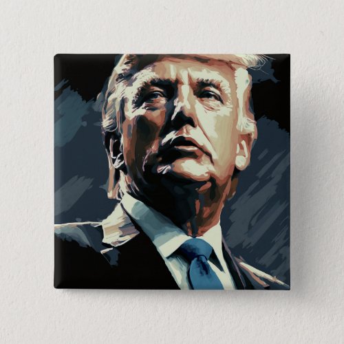 President Trump The GOAT Button