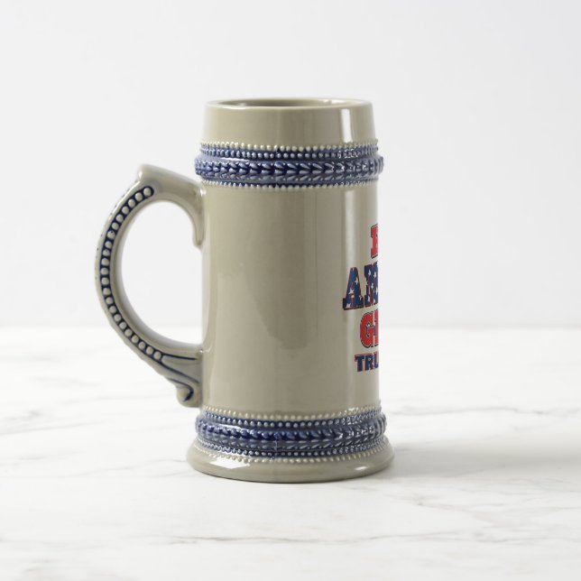President Trump - Trump 2020 Beer Stein (Left)