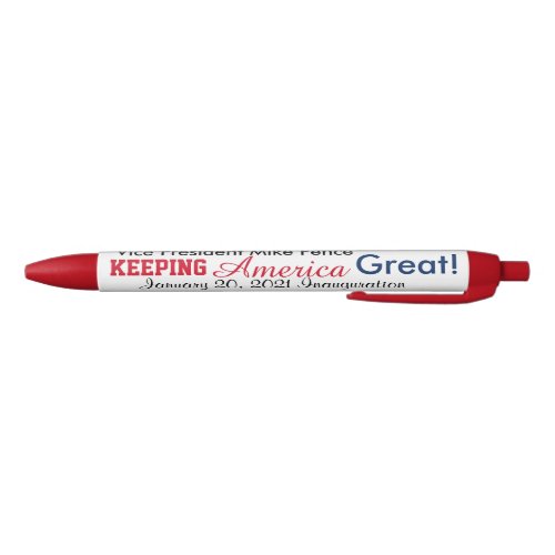 President Trump VP Pence EDIT Blue Ink Pen