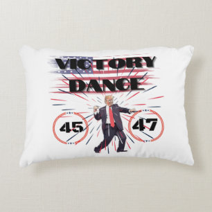 President Trump Victory Dance Accent Pillow