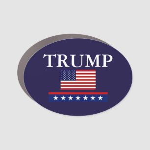 PRESIDENT TRUMP WATCH CAR MAGNET