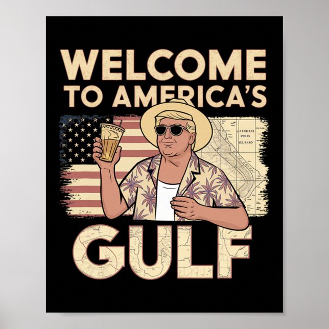 President Trump Welcome  Poster (Front)