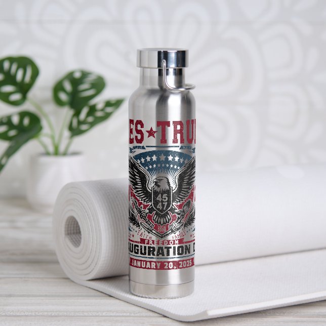President Trump Won 2024 Water Bottle (Yoga)