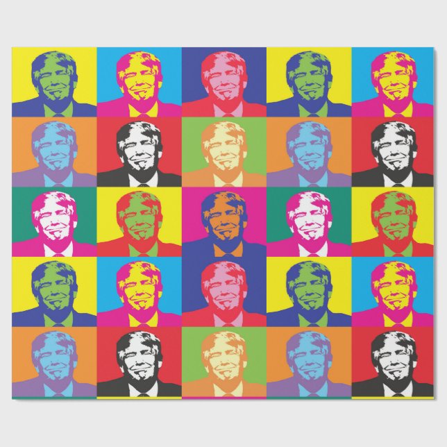 President Trump Wrapping Paper (Flat)