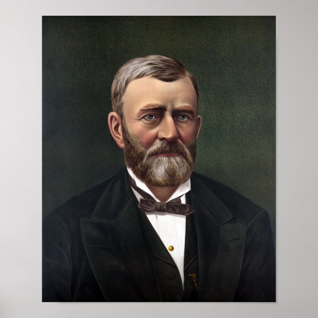 President Ulysses S. Grant -- American History Poster (Front)