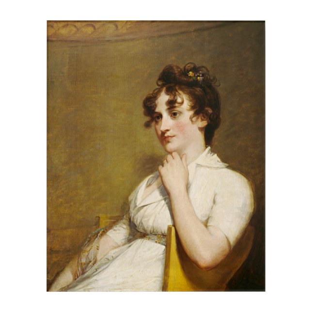 President Washington's Family Nelly Custis Acrylic Print (Front)