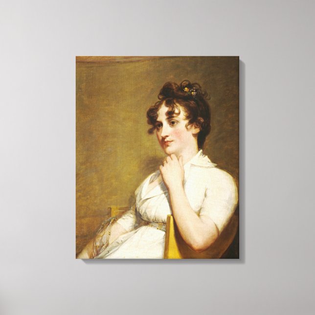 President Washington's Family Nelly Custis Canvas Print (Front)