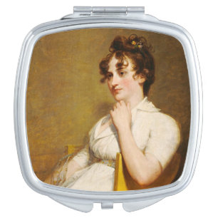 President Washington's Family Nelly Custis Compact Mirror