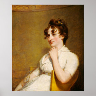 President Washington's Family Nelly Custis Poster