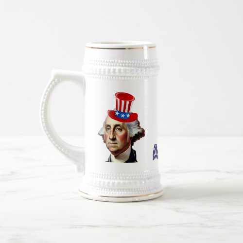 President Washingtons Happy Birthday Gift Beer Stein
