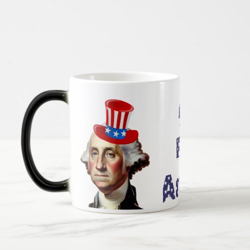 President Washingtons Happy Birthday Gift Magic Mug