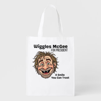 Presidental Election, Humor, Political Grocery Bag