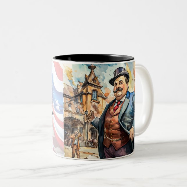 Presidential Collection  Two-Tone Coffee Mug (Front Right)