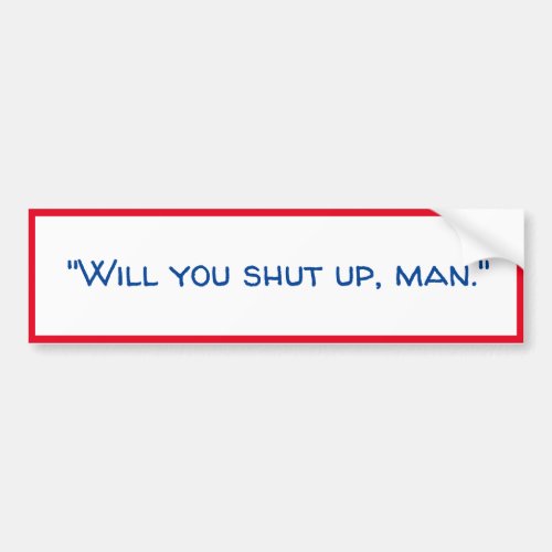 Presidential Debate Bumper Sticker 2020 Bumper Sticker