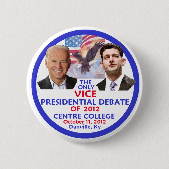 Presidential Debate Button (Front)