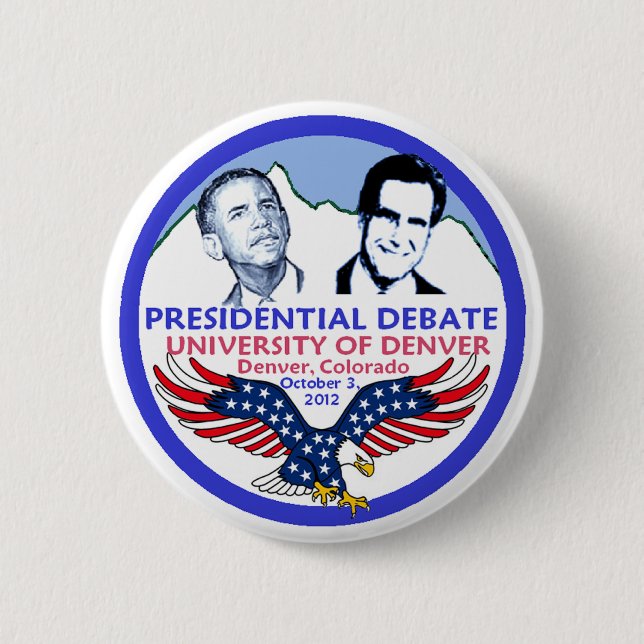 Presidential Debate Button (Front)