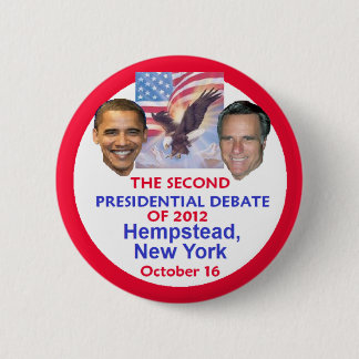 Presidential Debate Pinback Button