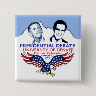 Presidential Debate Pinback Button