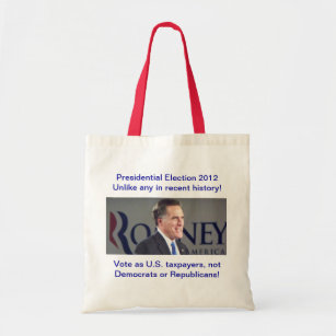 Presidential Election 2012 Romney Photo Bag