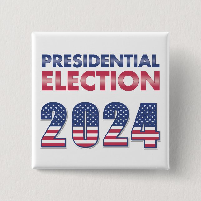 Presidential Election 2024 Button (Front)