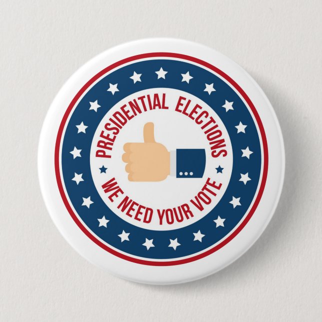 Presidential Election Button (Front)