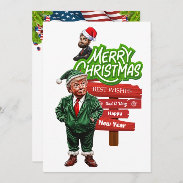 Presidential Election Celebration Invitation (Front/Back)