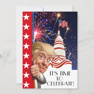 Presidential Election Celebration Invitation