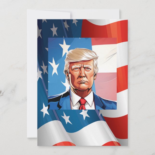 Presidential Election Celebration Invitation (Front)