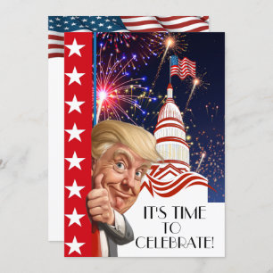 Presidential Election Celebration Invitation
