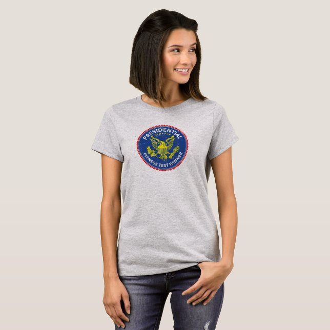 Presidential Fitness Test Winner T-Shirt (Front Full)