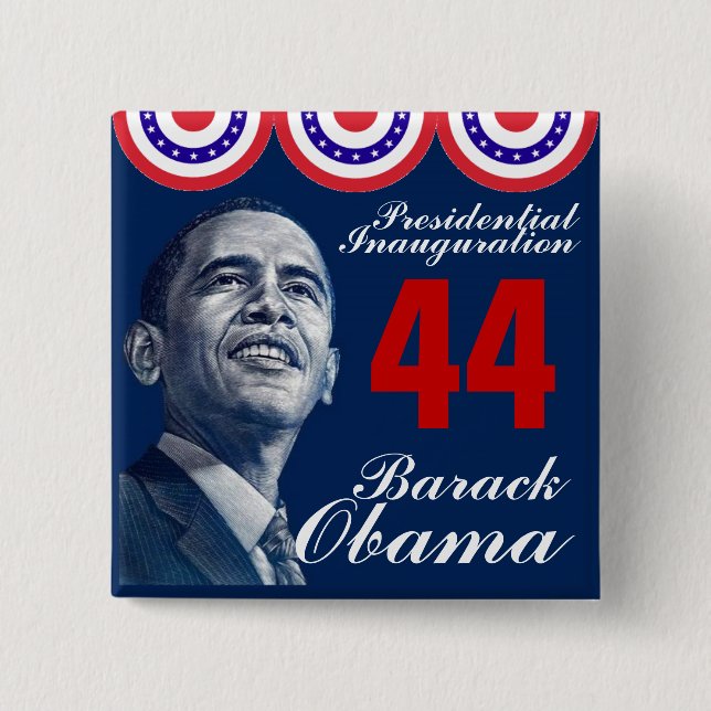 Presidential Inauguration Pinback Button (Front)
