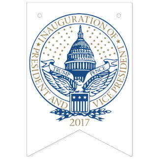 Presidential Inauguration Trump Pence 2017 Bunting Flags
