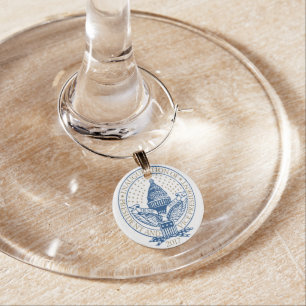Presidential Inauguration Trump Pence 2017 Logo Wine Charm