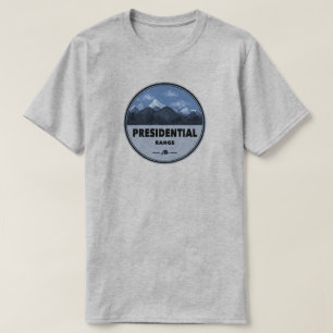 Presidential Range New Hampshire Camping T-Shirt