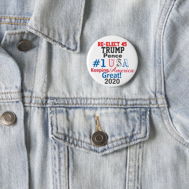 Presidential Re-Elect Edit Names Dates Button (In Situ)