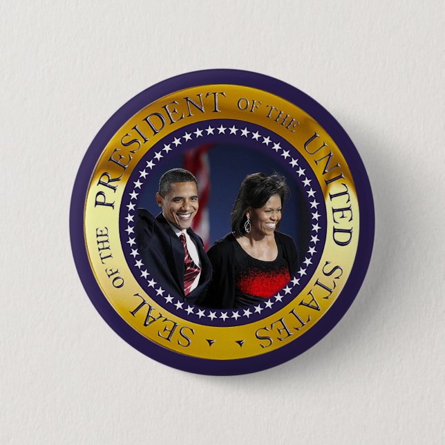 Presidential Seal Pinback Button (Front)