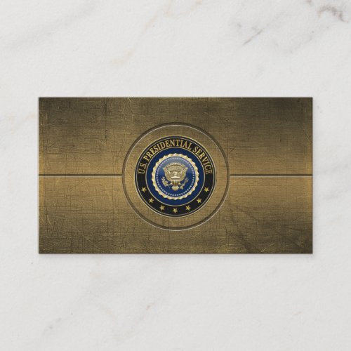 Presidential Service Badge PSB Special Edition Business Card