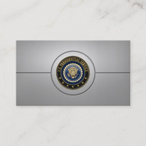 Presidential Service Badge PSB Special Edition Business Card