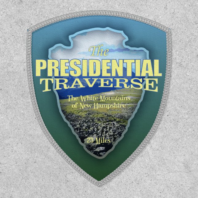 Presidential Traverse (arrowhead)  Patch (Front)