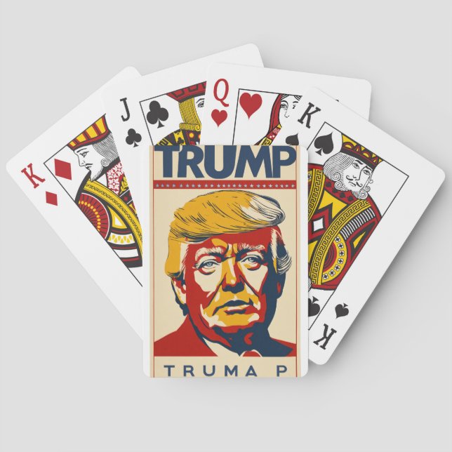 Presidential Trump Card Deck: Collectible Playing  (Back)