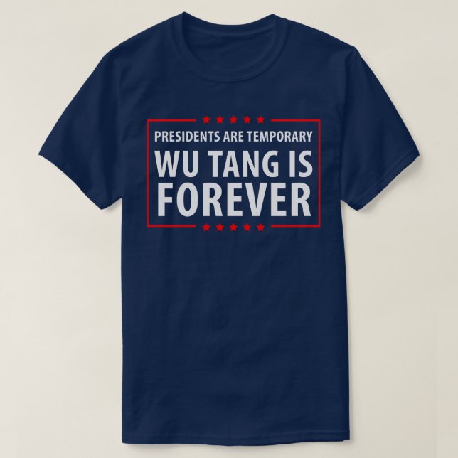 Presidents are temporary Wu is Forever Kids TShirt (Design Front)